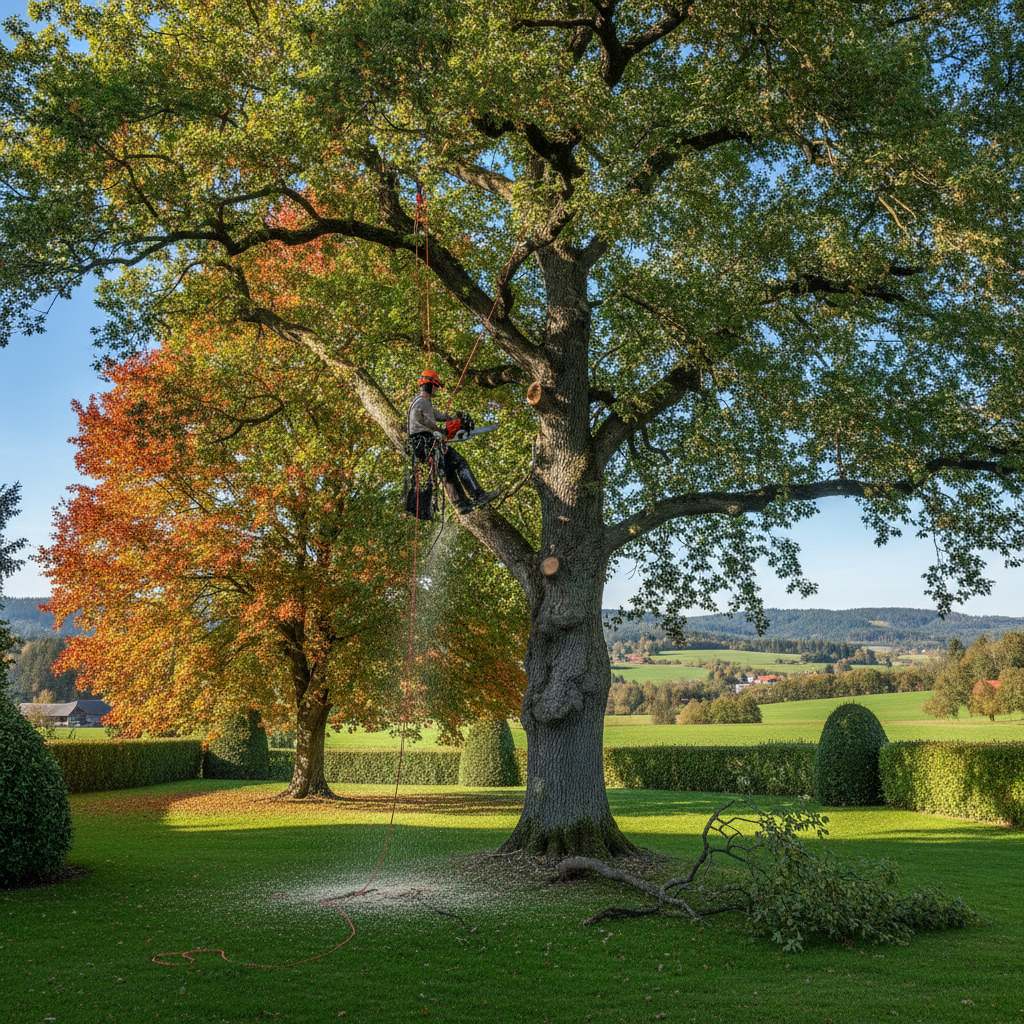 Baumpflege Sommer vs Herbst Unterschiede