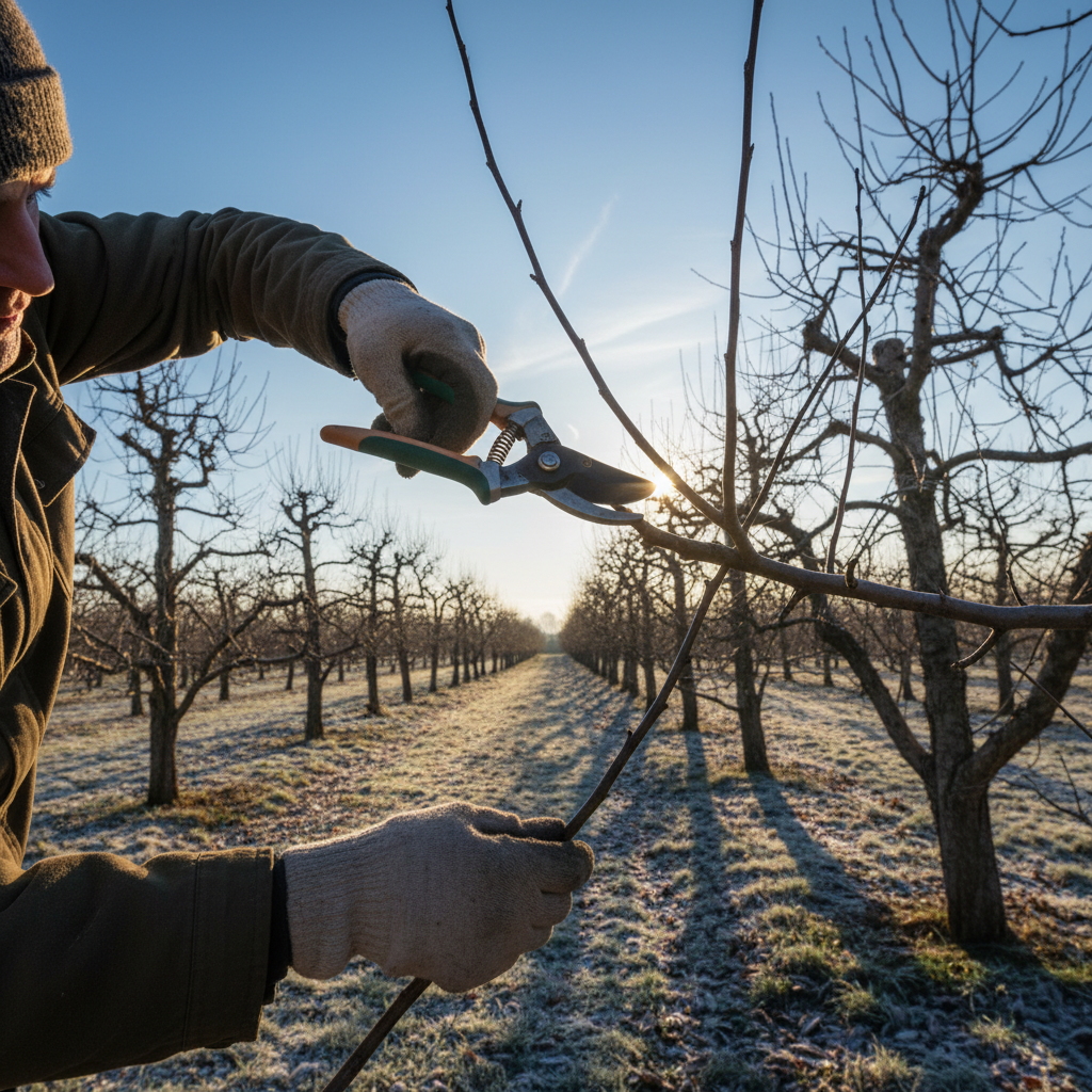 Obstbaum richtig schneiden Anleitung