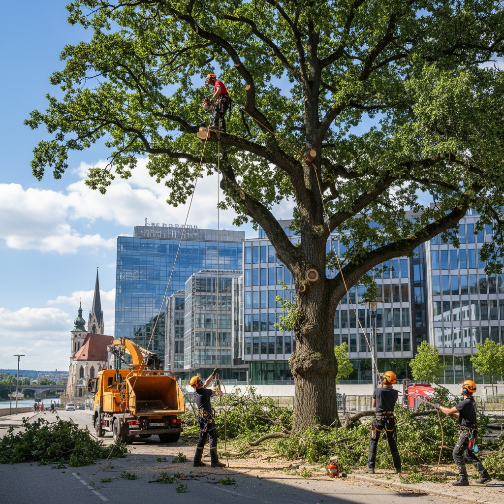 professionelle Baumfällung Linz Preise